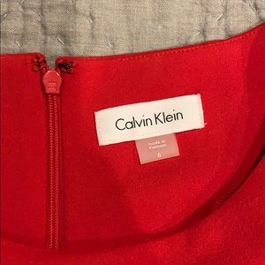 Calvin Klein red Dress